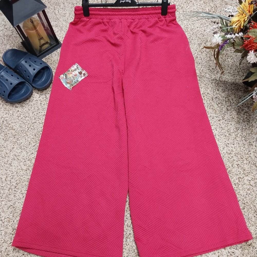 3692 Size XL Double Take Upcycled NWT 2 Piece Thick Quilt Look Lounge Set. - Picture 11 of 11